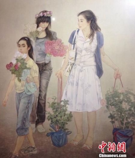 李青稞作品《五月花》　贺劭清　摄