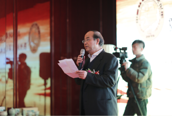 中国文化信息协会常务副会长兼秘书长姜民彦致辞