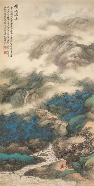 朱梅邨(1911-1993) 潇湘雨过